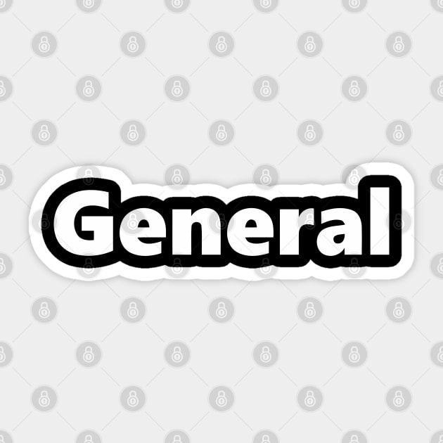 General Sticker by mabelas